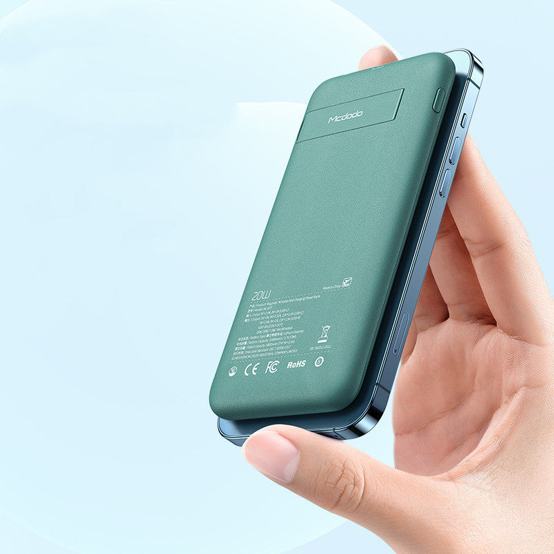 Maiduo Magsafe Magnetic Wireless Charging 20w Super Fast Charging Power Bank Mini Portable Back Clip Power Bank Maiduo Magsafe Magnetic Wireless Charging 20w Super Fast Charging Power Bank Mini Portable Back Clip Power Bank